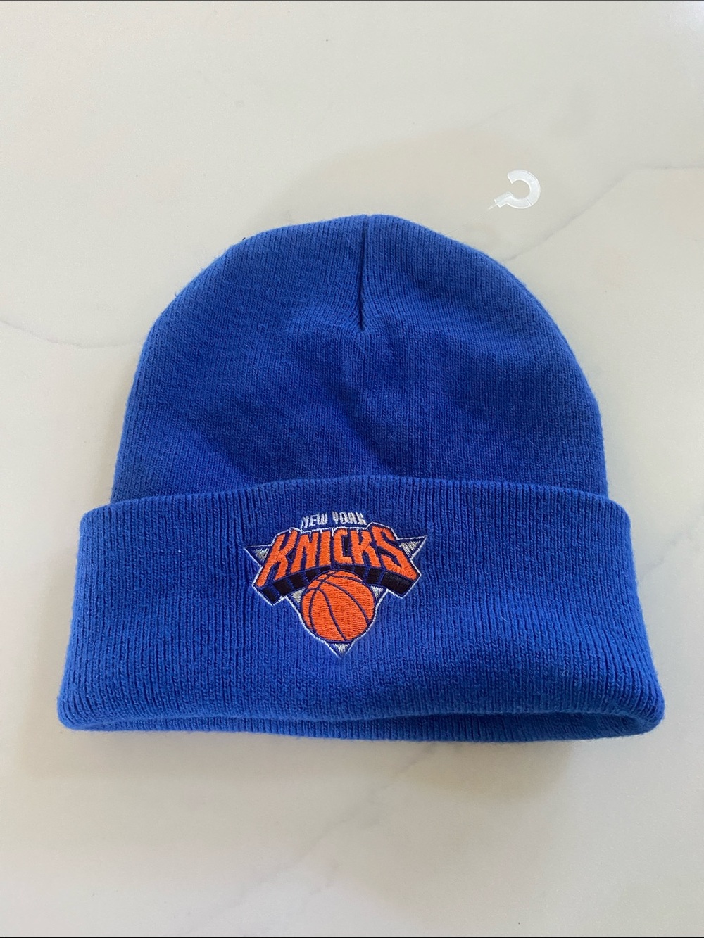 Knicks Cuffed Beanie Hat
